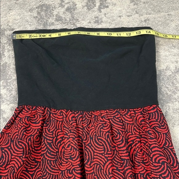 NWT Nation LTD Gabbriette Dress Strapless Abstract Swirl Sz M - Picture 6 of 16